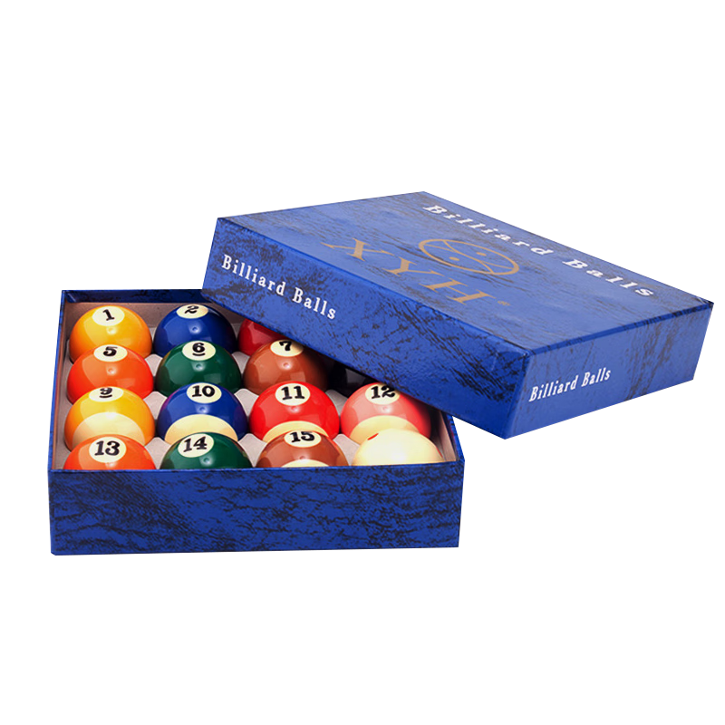 SADONLI High-Quality Billiard Balls, 57mm Pool Balls, Trick Nine-Ball, Black Eight, Crystal Balls, Resin Balls, Mother Ball, Crisp Sound Pool Balls