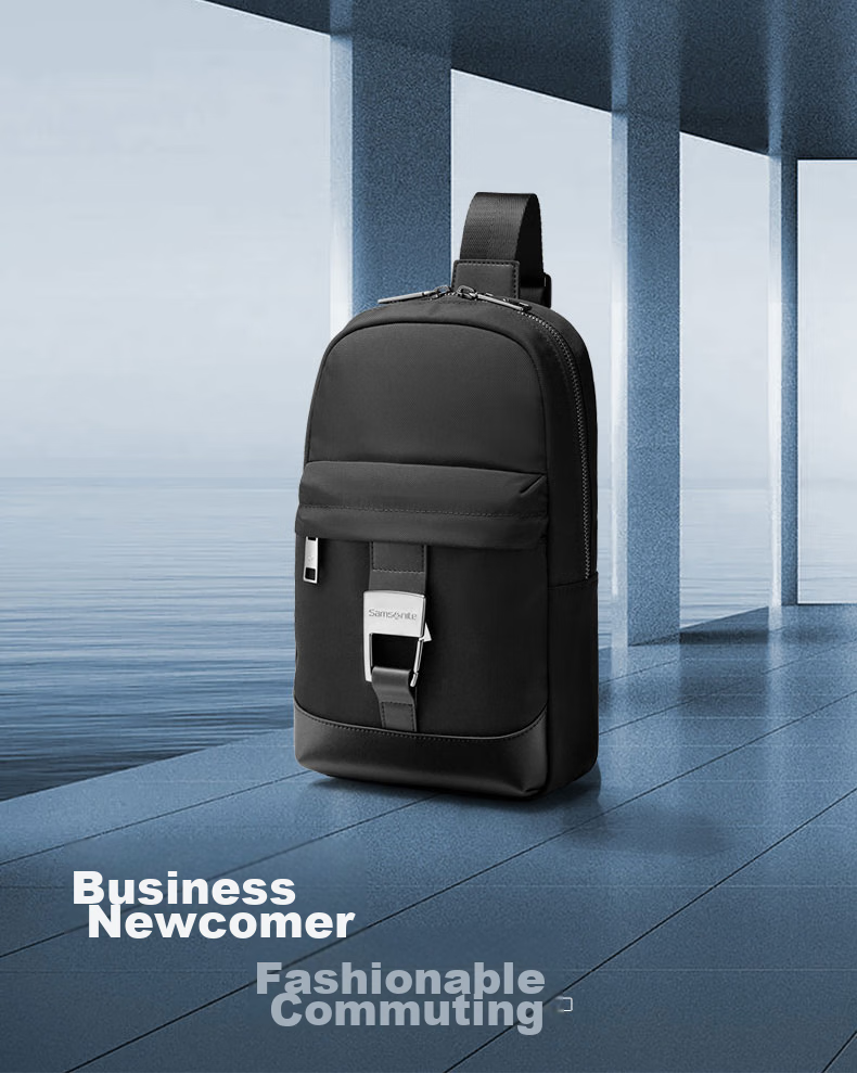 Xinxiuli Shoulder Bag for Men, Business Crossbody Bag, Fashionable Sports Casual Backpack, Birthday Gift for Men NW5 2