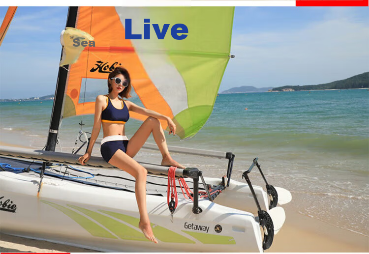 LangSha Women's Swimsuit Set of Three Pieces for Summer, Ice Silk Fabric, Anti-Exposure, Slimming Effect, Beach Sports Casual Swimwear 6
