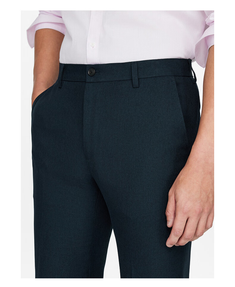 G2000 Antistatic Spring Autumn Business Casual Soft Comfortable Formal Dress Pants Indigo 31 4