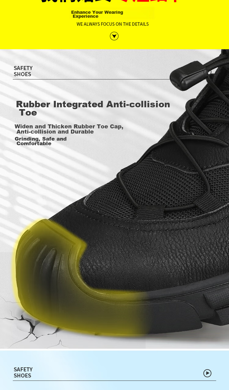 Jingtu Insulated Safety Shoes for Men, Summer Breathable Anti-Smashing Anti-Puncture Electrical Work Shoes 0216KV-J 41 12