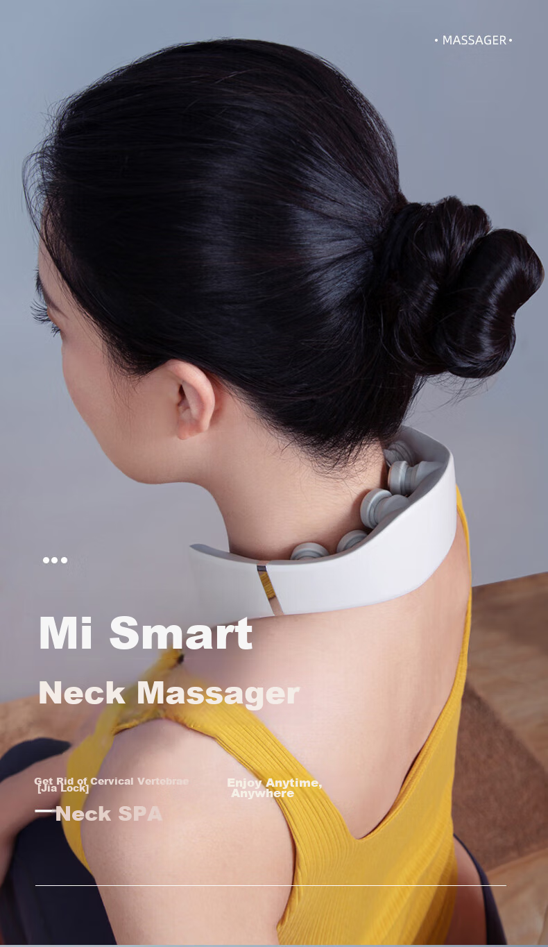 Manyue Cervical Massager, Shoulder And Neck Massage Device, Neck Massager with Smart APP 6D, Birthday Gift 1