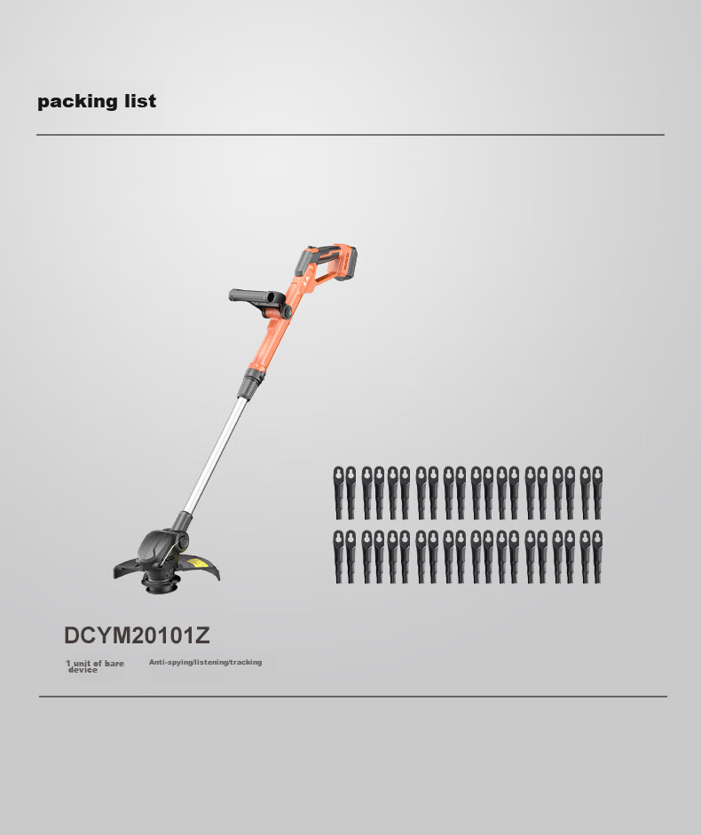 Dongcheng Electric Lawn Mower, DCYM20101 Bare Tool, Small Household Grass Trimmer, Weed Cutter, Grass Shredder 16
