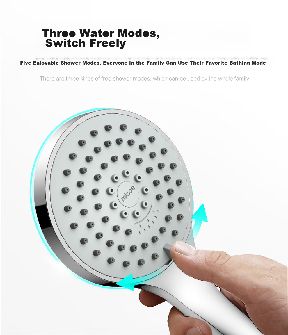 MICOE Bathroom Shower Head Set, High-Pressure Shower Head And Bathtub Shower Set M-A3023 4