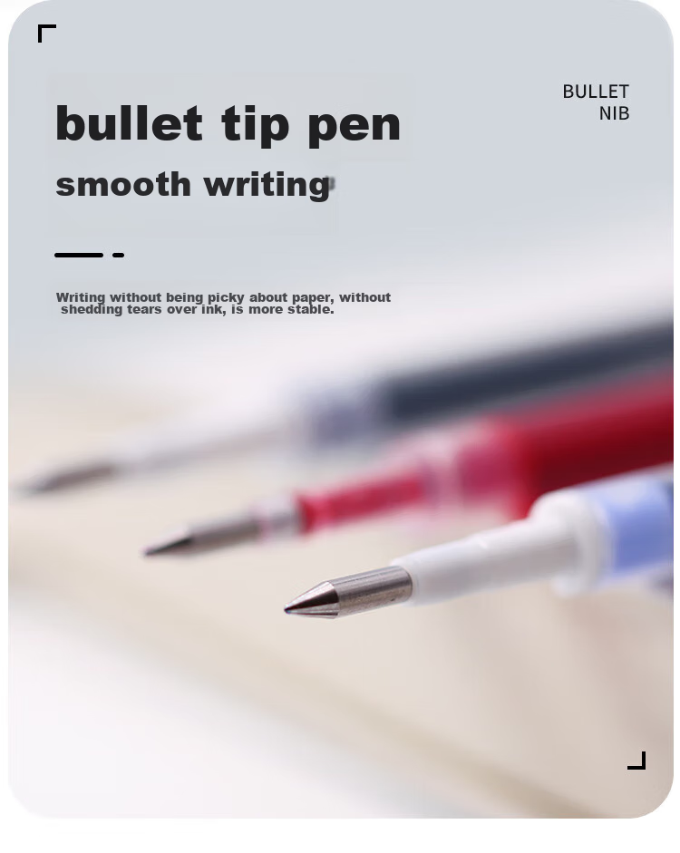 ZEBRA Quick-Drying Gel Pen Refill JRV-0.5 (Compatible with JJ29 Pens) 0.5mm Bullet Tip Refill Blue 5-Pack 4