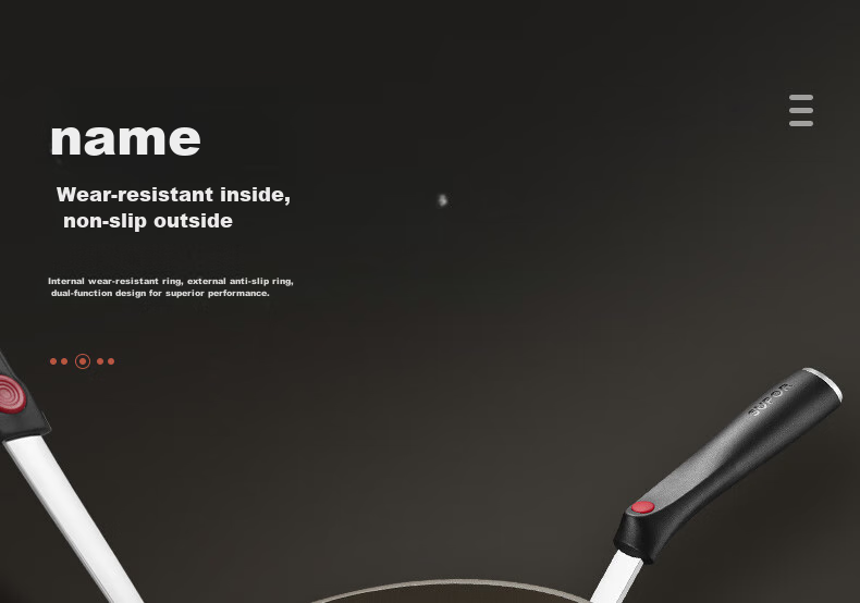 SUPOR Non-Stick Wok Pan, Household Cooking Pan 30cm Titanium Ceramic Multi-Functional Frying Pan Compatible with Induction Cooker And Gas Stove 8