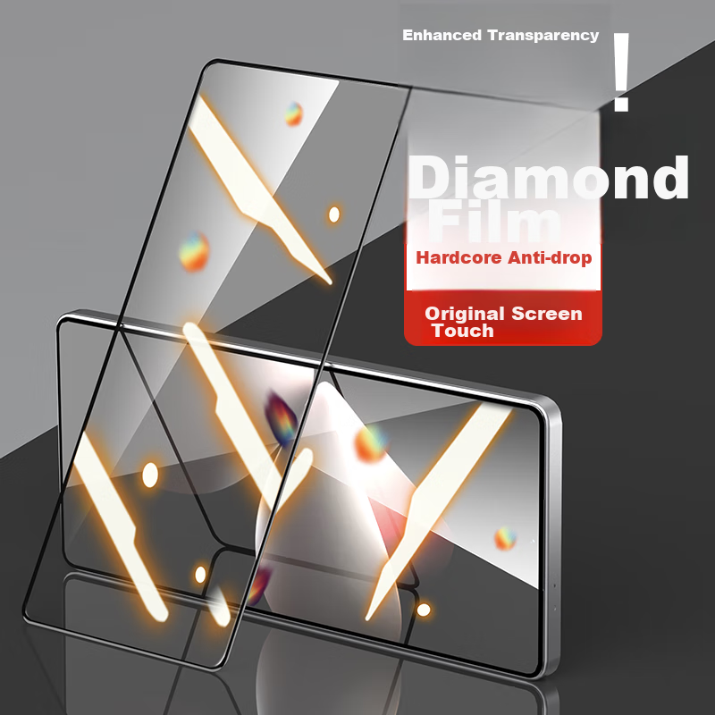 HotFire Tempered Glass Screen Protector for Meizu 21 Pro, Full Coverage Auto-Adhesive Glass Film for Meizu 21 Pro Smartphone, Shatterproof And Scratch-Resistant Protective Film