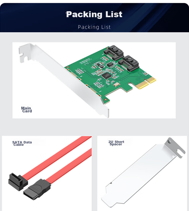 EB-LINK PCIe to SATA Eight-Port SAS Expansion Card, 8-Port RAID Disk Array Card, HDD SSD Solid State Drive Adapter Card, Can Be Used As System Drive, Supports RAID0/1 12