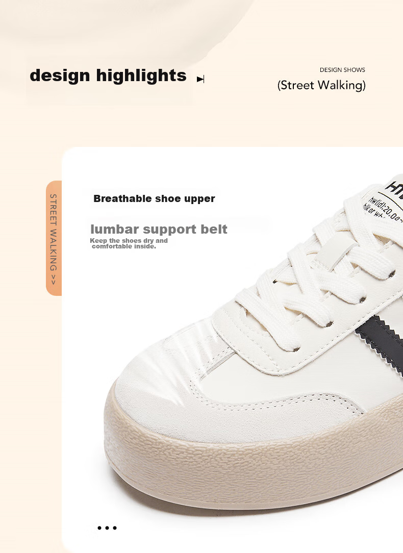Hotwind Mall Same Style Dexun Shoes Sneakers for Women, Retro Classic Design, Fashionable Versatile 14