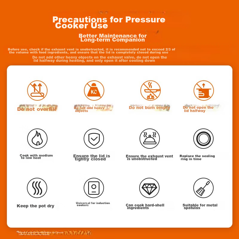 SUPOR 304 Stainless Steel 4.0L Pressure Cooker, 20cm [Suitable for 1-2 People], Quick Cooking Anti-Burst High Pressure Cooker, Compatible with Induction Cooker