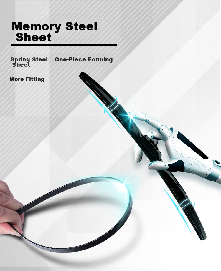 Aoming Jianghuai Ruifeng M3 Windshield Wiper Blade, Boneless Silent Wear-Resistant Natural Rubber 6