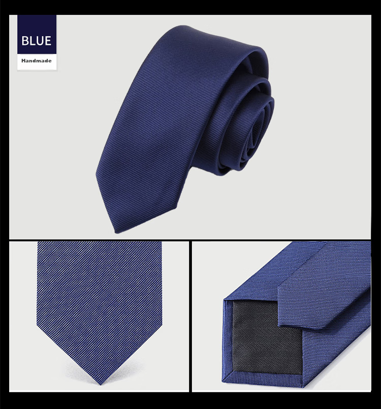 FitonTon Wedding Anniversary Banquet Tie, Men's Business Professional Tie, Gift for Boyfriend, New Year Valentine's Day Present, 8cm Gift Box 18