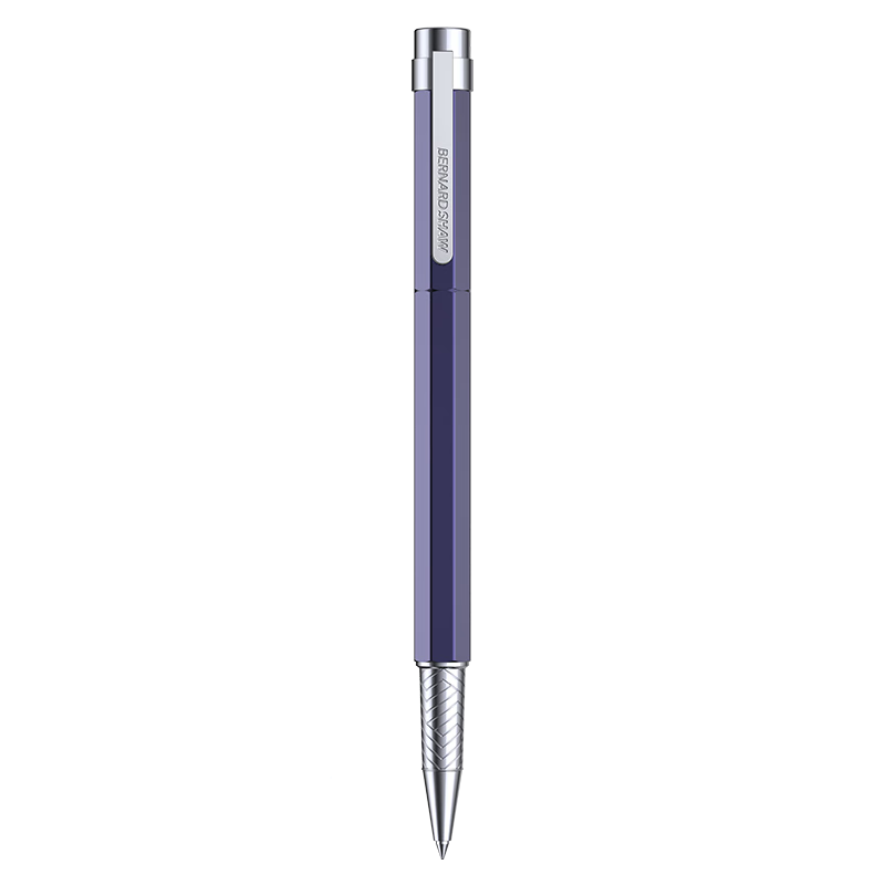 Bernard Shaw Mid-Autumn Festival And National Day Gift Ballpoint Pen, High-End Luxury [Sprite] Lavender Purple Single Pen Gift Box, Premium Business Office Signing Pen Gift