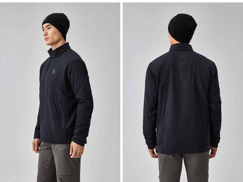 KAILAS KAILAS Men's AC40 Stand Collar Cotton Jacket PRIMALOFT Warm Outdoor Mountaineering Hiking P Cotton Windproof Jacket 4