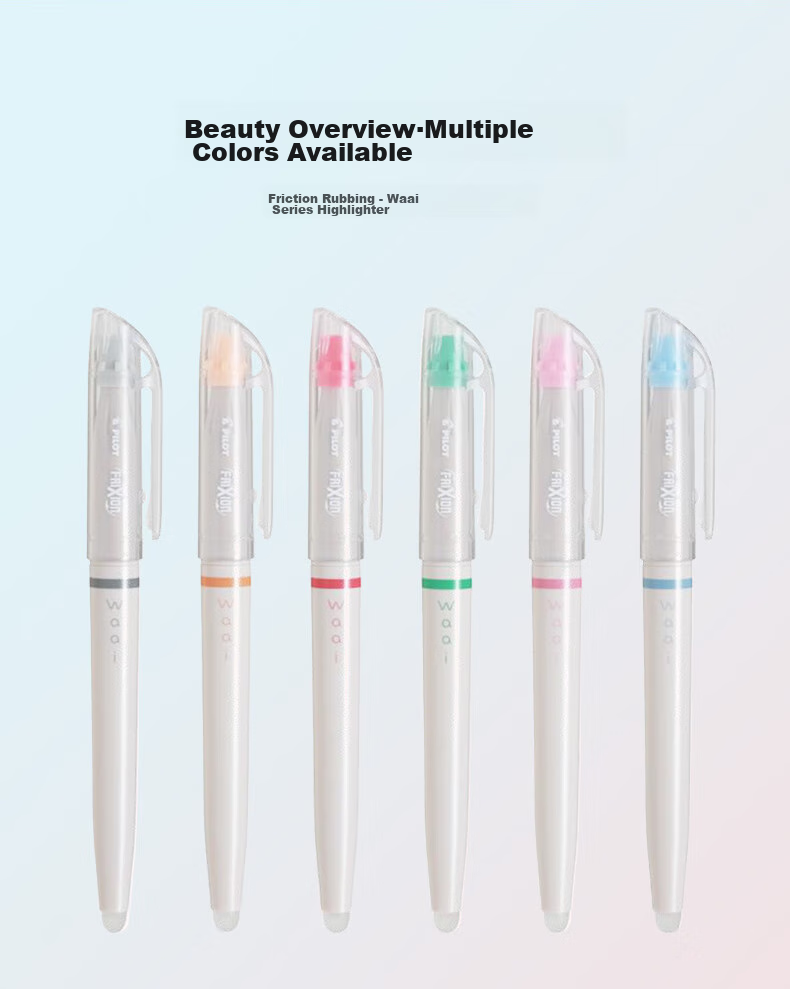 PILOT Erasable Gel Pen, Retractable Refill, Stylish Signature Pen, Ink Pen with Replaceable Refills, Waai Series LFBKRF12EF-MNGY 0.5 Mini Gray 9