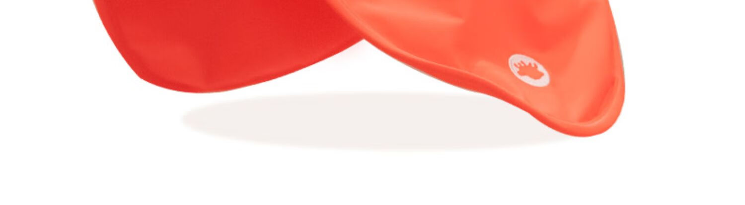 HOII Sun Protection Hat for Women, UV-Resistant Summer Wide Brim Round Bucket Hat Sun Visor Red 10