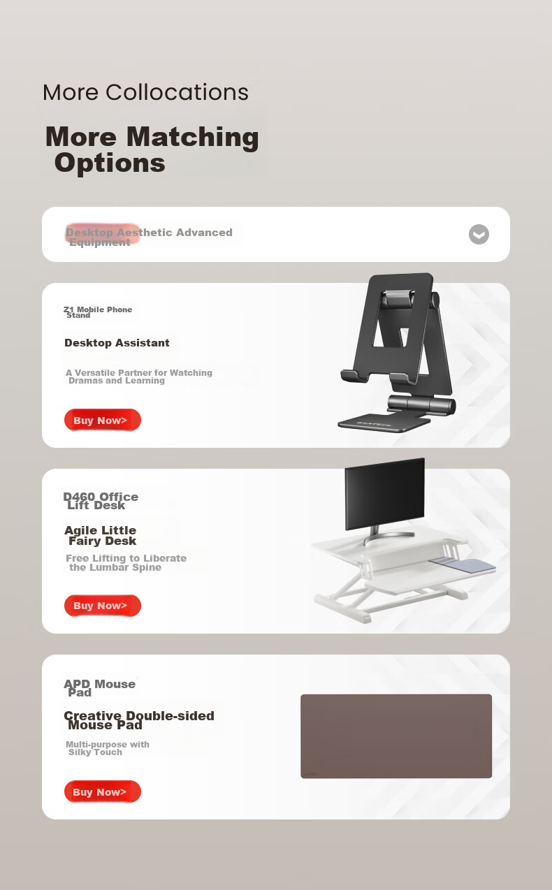 Brateck Beihu Monitor Stand, Mechanical Arm, Computer Desk Clamp Base, Screen Lifting Suspended Riser E350 Gray 17-32 Inch, Display Screen Mechanical Arm 12