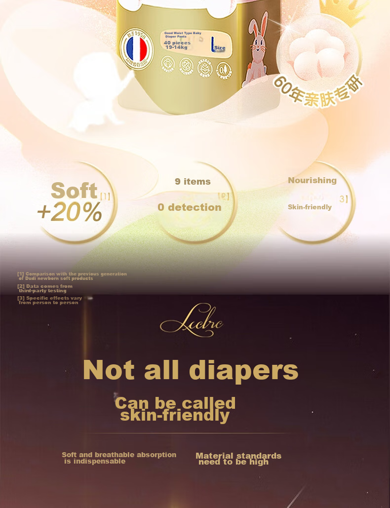 Dodie Newborn Soft Baby Diapers, XL Size, 36 Pieces, Ultra-Thin Breathable, Suitable for Both Boys And Girls 3