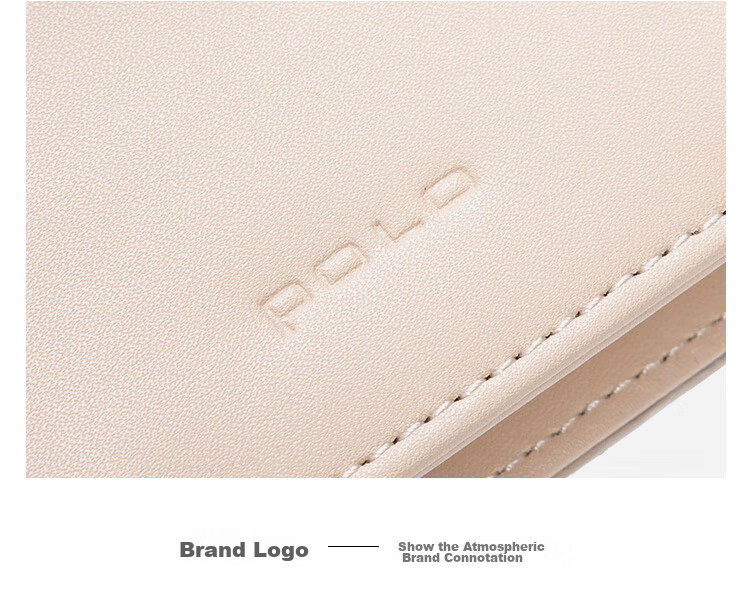 POLO Clutch Handbag for Women, Multi-Card Slots Long Wallet Card Holder Large Capacity Purse Women's Bag Birthday Gift for Girlfriend 23