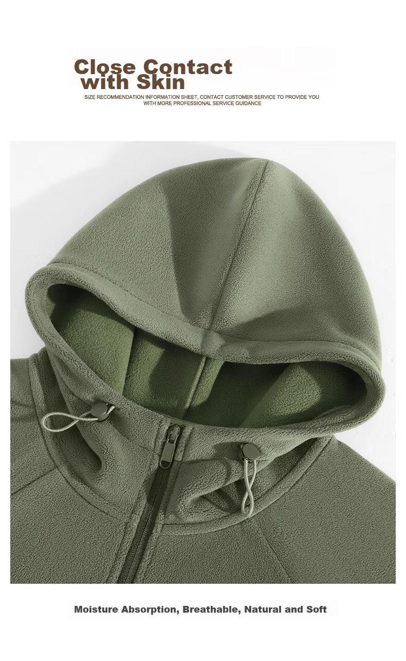 Jeanswest Winter Jacket for Men, Fleece-Lined Thickened Maillard And Down Hooded Jacket, Loose Casual Hoodie for Teenagers And Students 16