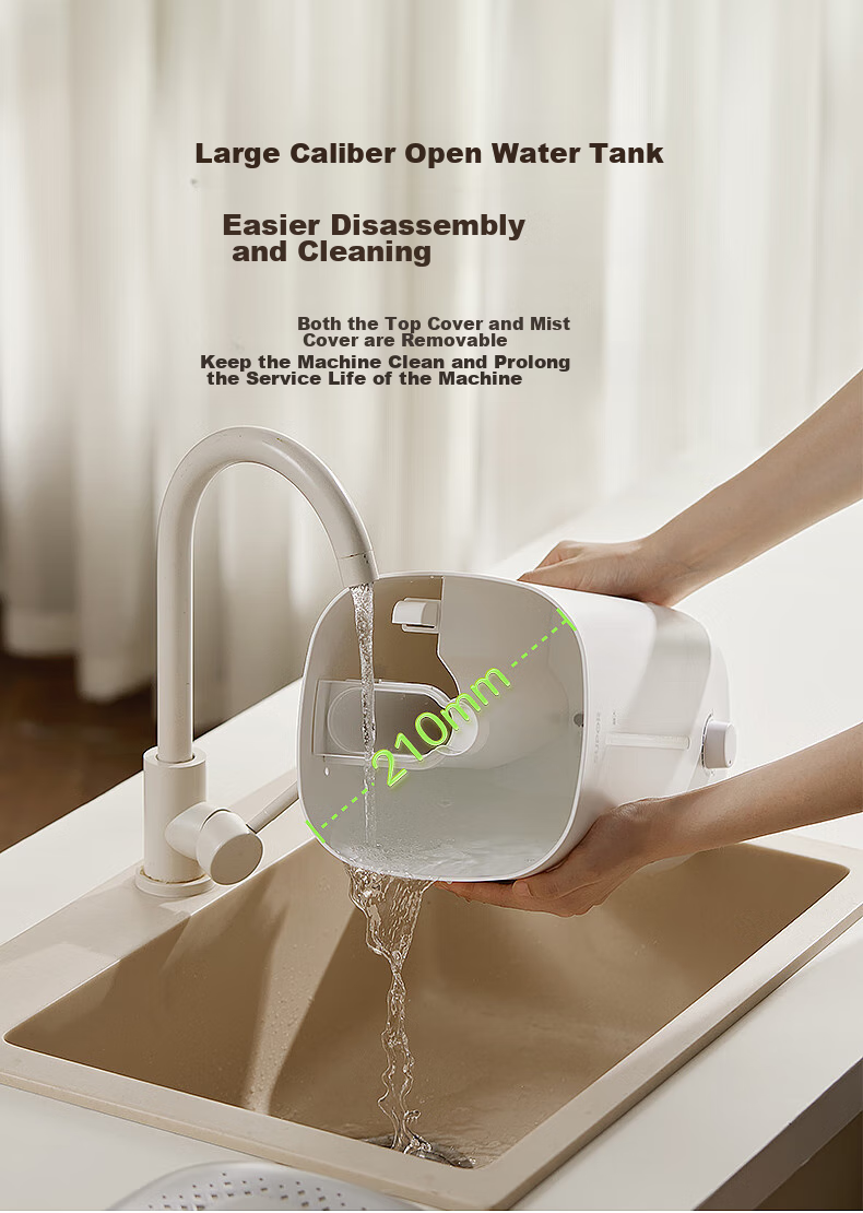 SUPOR Humidifier for Bedroom, Home Use, Infant, Office Desk, Dormitory, Evaporative Mist Maker, Small Air Purifier EHTW-22A for Relieving Dry Throat, Nasal Congestion, Rhinitis, And Allergies 13