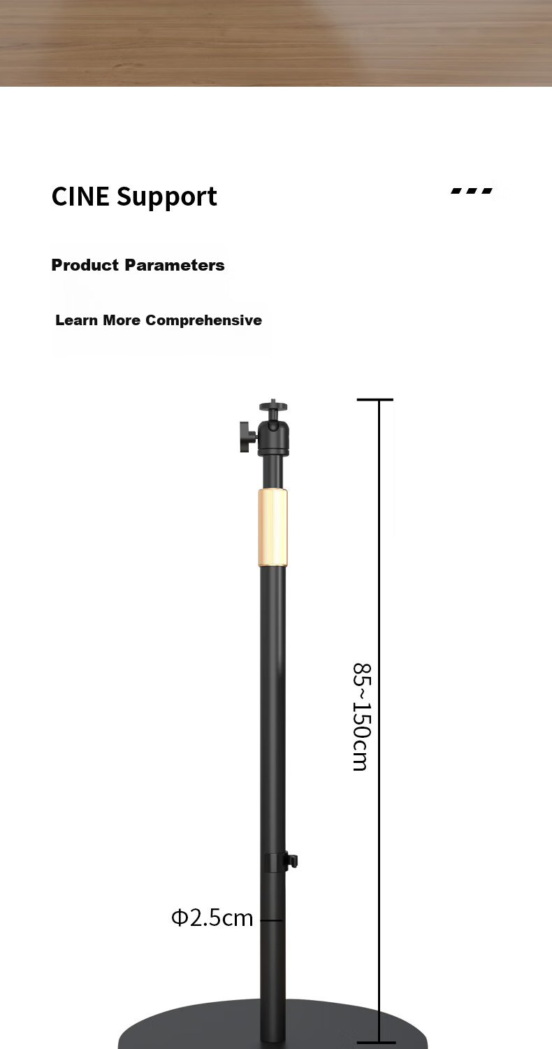 CINE Projector Floor Stand Home Use No Drilling Required Height Adjustable Stand Compatible with XGIMI, JmGO, Dangbei, Xiaomi, Fengmi, Xiaoming Projectors Wall-Mounted Bedside Bracket LY01 9