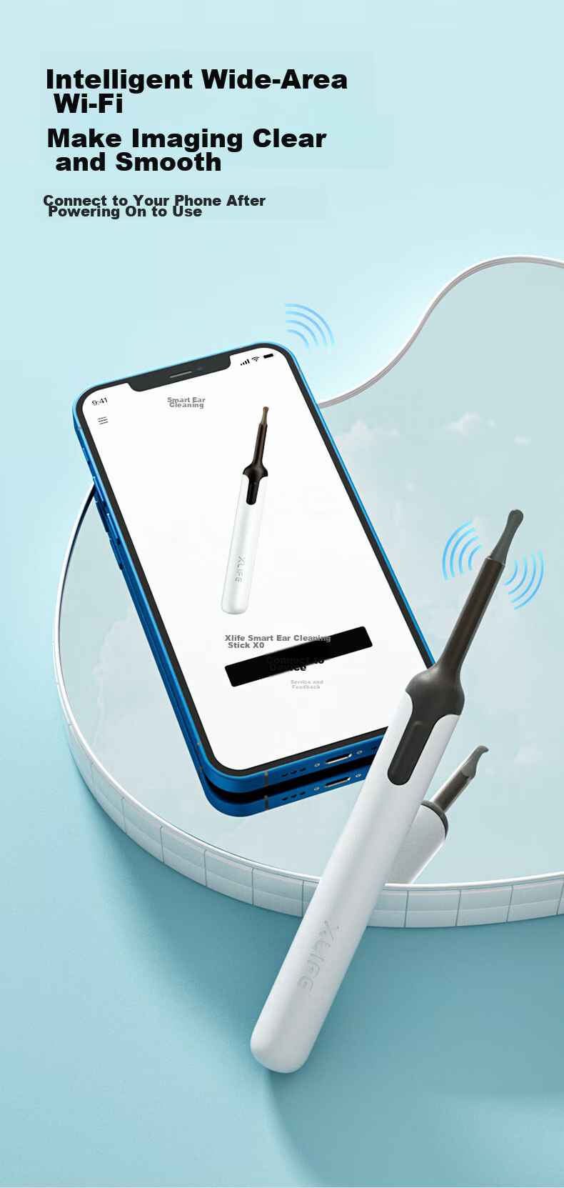 Bebird Visual Ear Pick, Ear Cleaning Stick, Hummingbird Ear Cleaner Tool, High-Definition Endoscope, Luminous Ear Spoon, X3+ 7