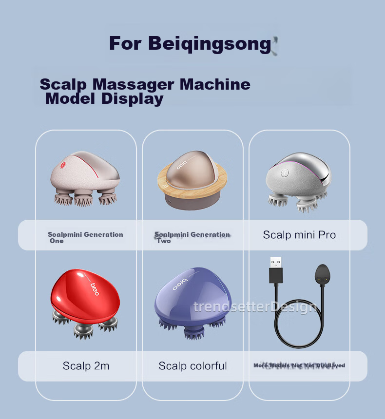 Chaofan Rechargeable Cable for Breo Scalp Massager, Scalp Mini Pro/2m/mini2/colorful Dragon Claw Hand Data Cable Accessory 9