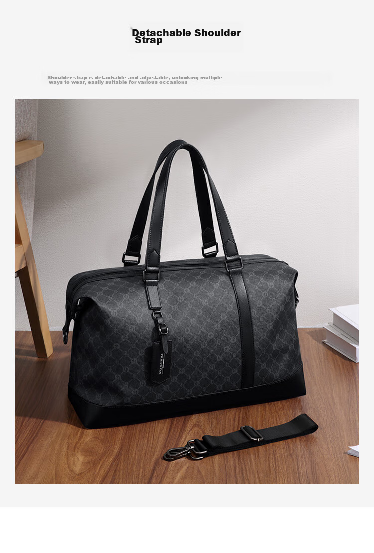 GOLF Travel Bag, Men's Handbag, Business Trip Luggage Bag, Gym Bag, Wet And Dry Separation Travel Bag, Shoulder Crossbody Bag 15