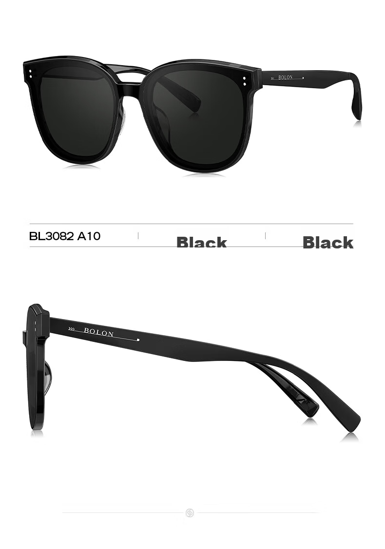 BOLON Sunglasses, Yang Zi's Style, Versatile Sunglasses for Women, UV Protection, Outdoor Driving Sunglasses, BL3082A10 12