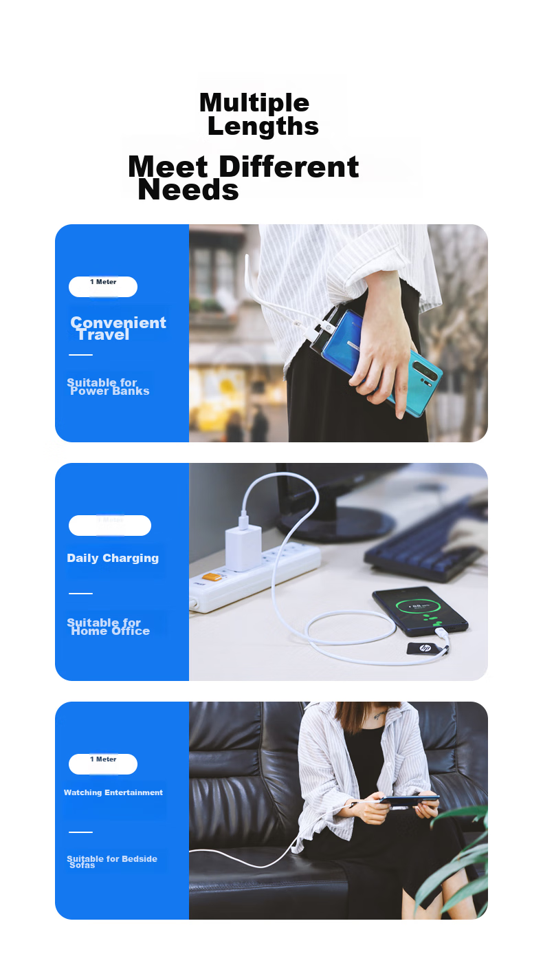 HP Type-C Data Cable 5A, Huawei Super Fast Charging for Mate30/P40pro, Android Phone Charging Cable 11