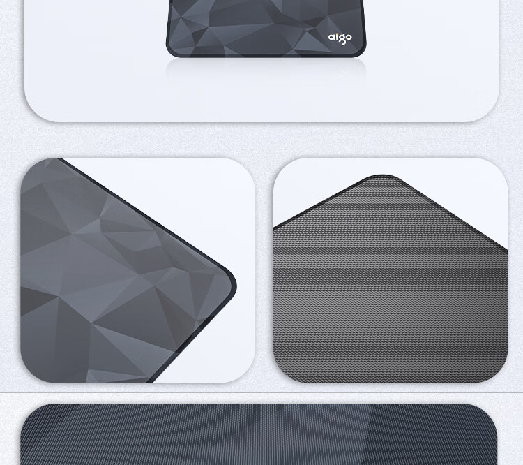 Aigo M1 Mouse Pad, Gray, Small Size 300*250*3mm, for Home Office And Gaming 15