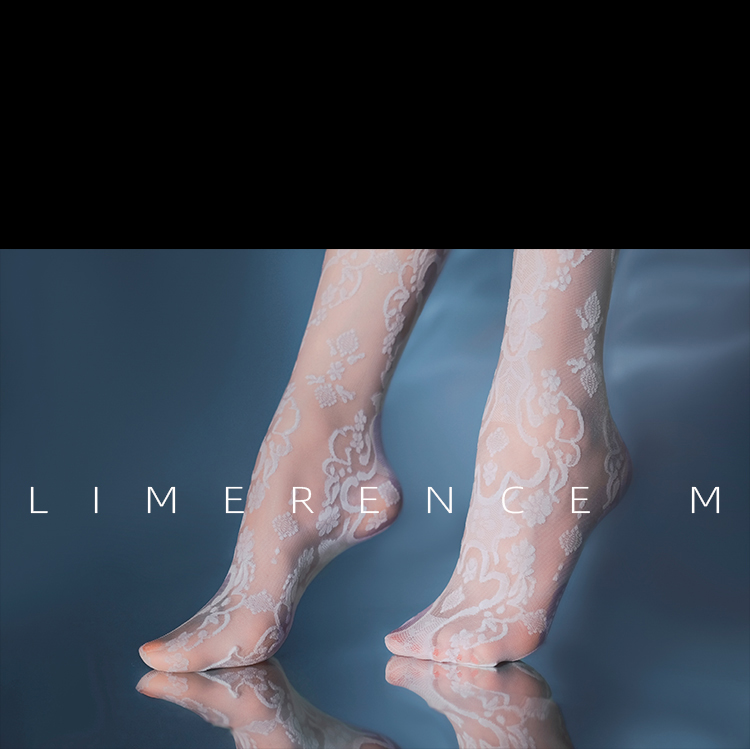 Limerence Venus T-Crotch Stockings, Ultra-Thin Vintage Elegant White Silk Patterned Sexy Dance Versatile Lace Pantyhose 7