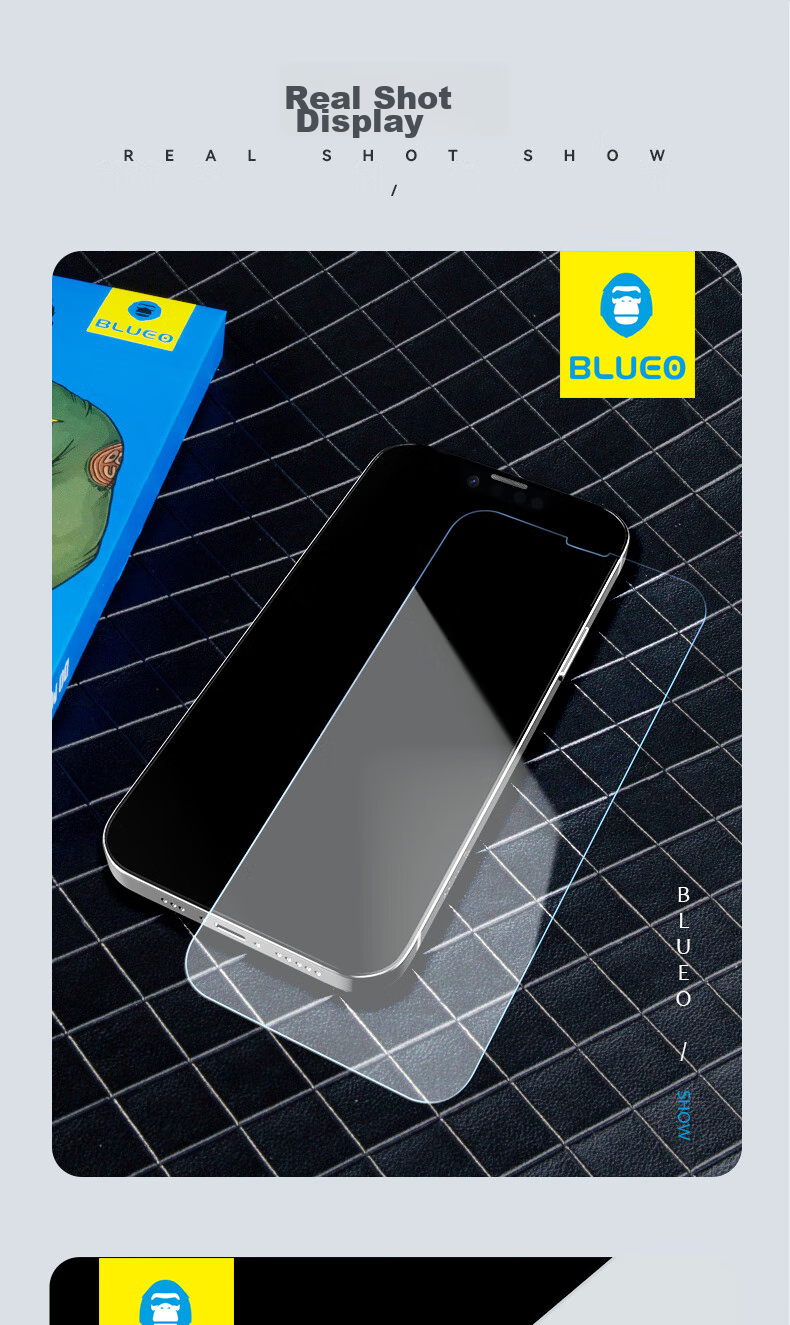 Lanxingxiansheng Tempered Glass Screen Protector for Apple IPhone 13 Pro Max, HD Anti-Peeping, Full Screen Silk Printing Protective Film, Shatterproof Anti-Fingerprint 10