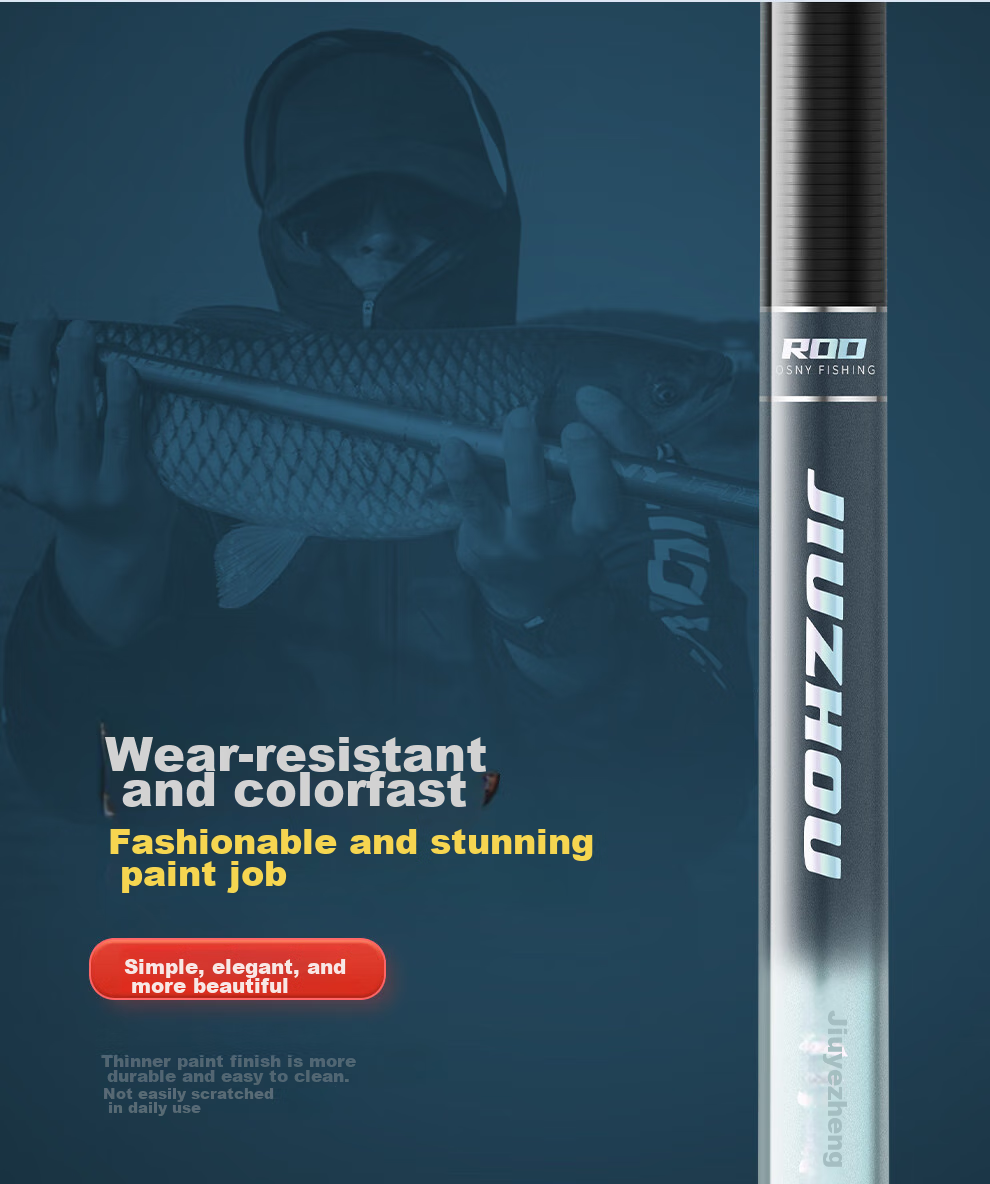 Aoxini Fishing Rod, Kyushu Zhengtu Model, 5.4 Meters Long, Handheld Rod, 28 Sections, Ultra-Light And Ultra-Hard Carbon Fiber, Platform Fishing Rod, Carp Rod, Fishing Tackle 19