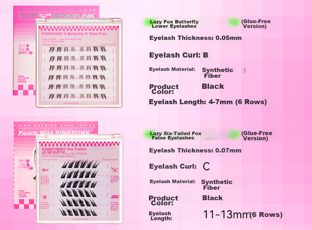 Arrebol False Eyelashes for Women, Natural-Looking, No Glue Required, Lazy Person's Lashes, Long And Curled, Beginner-Friendly, Gift for Girls 15