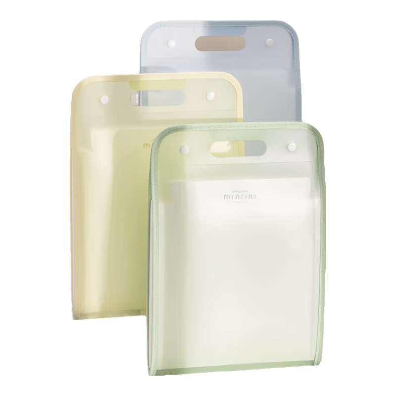 Deli 13-Compartment A4 Vertical Accordion File Folder, Multi-Layer Document Organizer, Accordion Subject Folder, Student Exam Paper Holder, Storage Pouch, File Folder, Back-To Stationery, Light Green PM02
