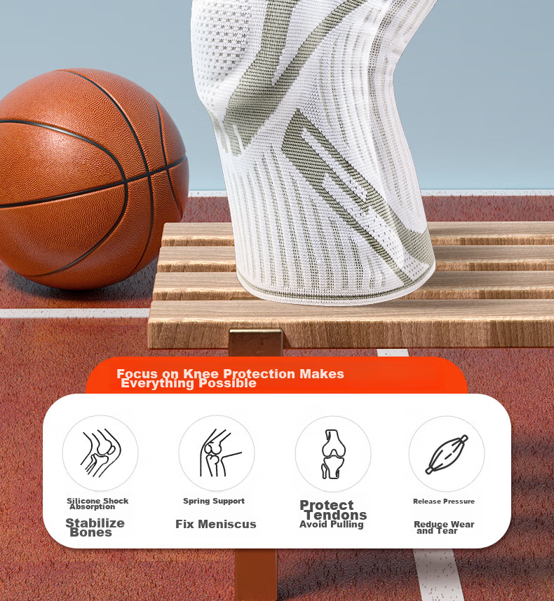 Li-Ning Knee Brace for Warmth, Arthritis, Meniscus Injury, Effusion Repair, Patella Fixation, Breathable Ligament Injury Support 2