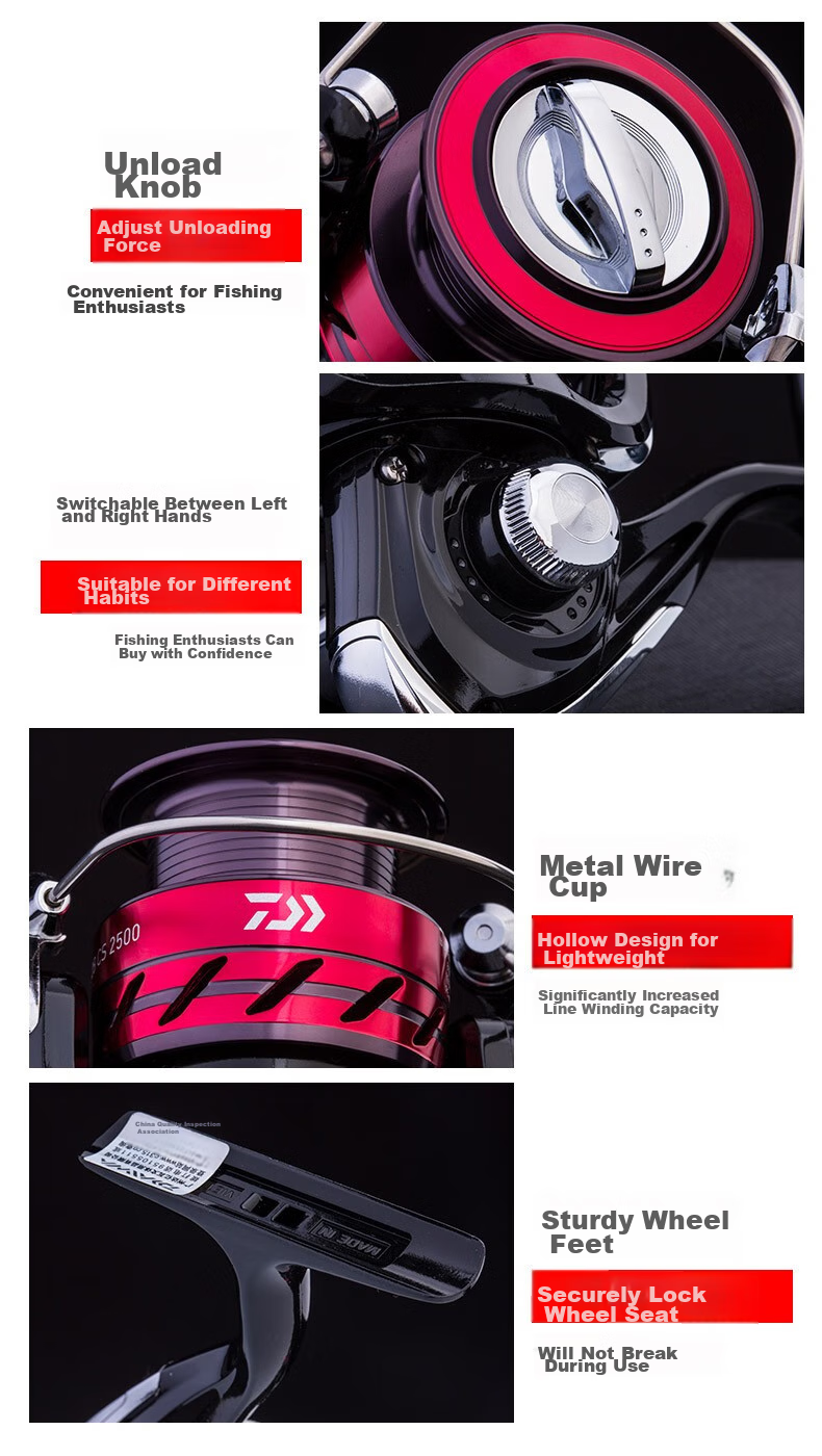 DAIWA Lure Rod Complete Set, MaRauder Water Drop Carbon Casting Rod, 2.14m Gun Handle + Bumblebee Right-Hand Reel + Line And Bait 21