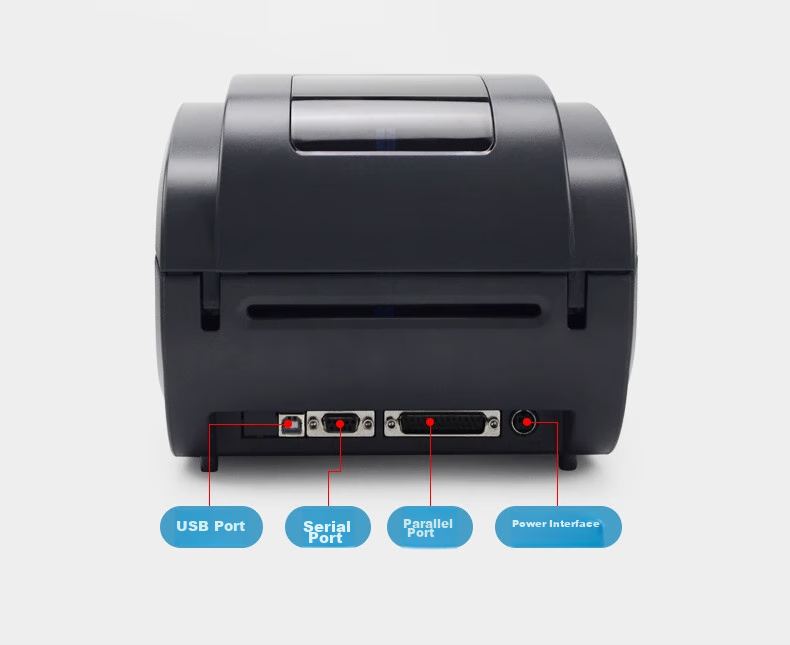 Gprinter GP-1124T Thermal Transfer Label Printer Computer USB/serial/parallel Version Jewelry Water Marking Warehouse Logistics Carbon Ribbon Printer 17