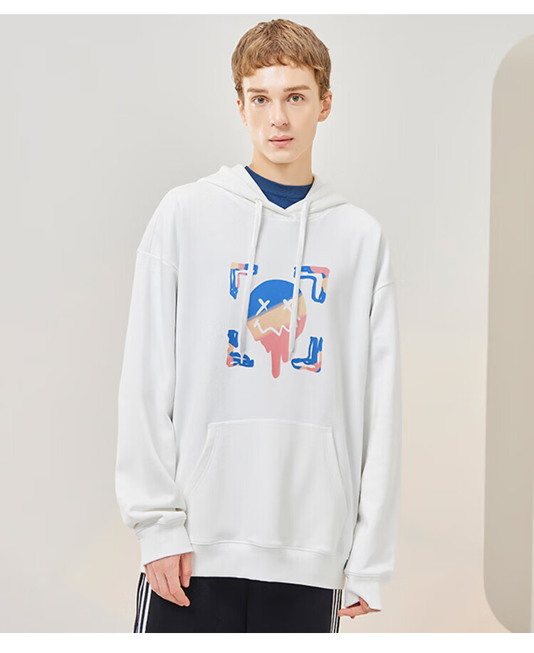 NASA GISS Official Collaboration Hoodie for Men, Spring And Autumn Fashion, Youth Student Printed Couple Outfit, White, M 8