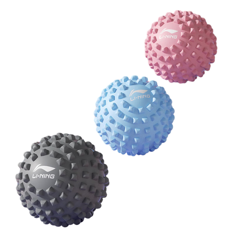 Li-Ning Foot Massage Ball, Muscle Relaxation Meridian Ball, Fitness Yoga Shoulder Neck Fascia Ball for Feet, Waist And Back