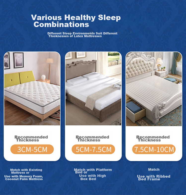 Paratex ECO Latex Mattress, 94% Content Thai Imported Natural Latex Core, Thickened Pad, 1.5x2 Meters, 7.5cm Thick 10