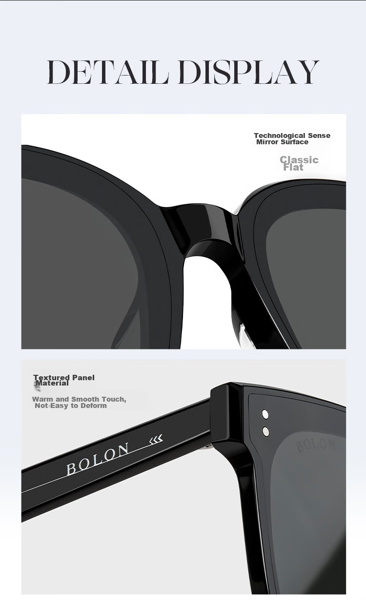 BOLON Sunglasses, Yang Zi's Style, Versatile Sunglasses for Women, UV Protection, Outdoor Driving Sunglasses, BL3082A10 4
