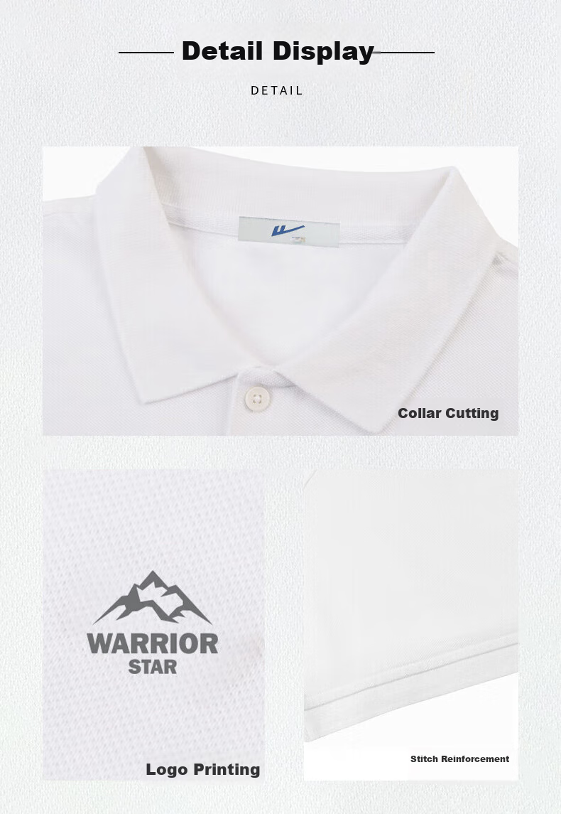 Huili Polo Shirt for Men, Summer Short-Sleeve Quick-Dry T-Shirt, Breathable Collared Casual Wear, Gray, 4XL 19