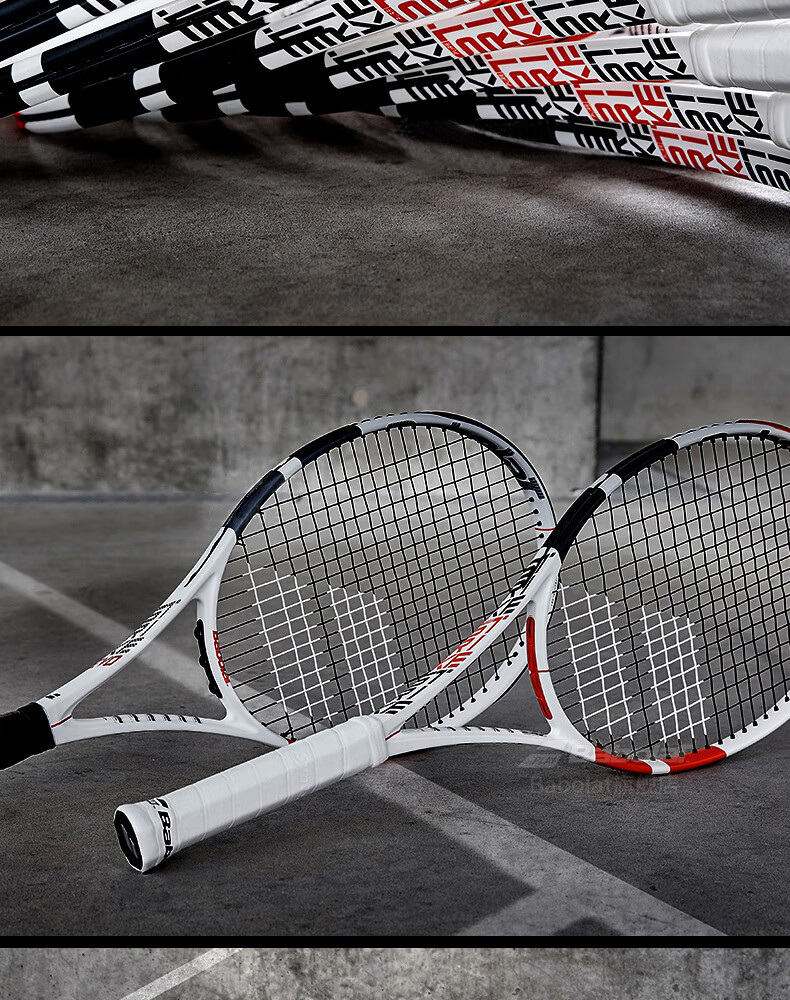 Babolat Tennis Racket Tim PS24 Model Professional Full Carbon Adult [Pre-Strung] 10