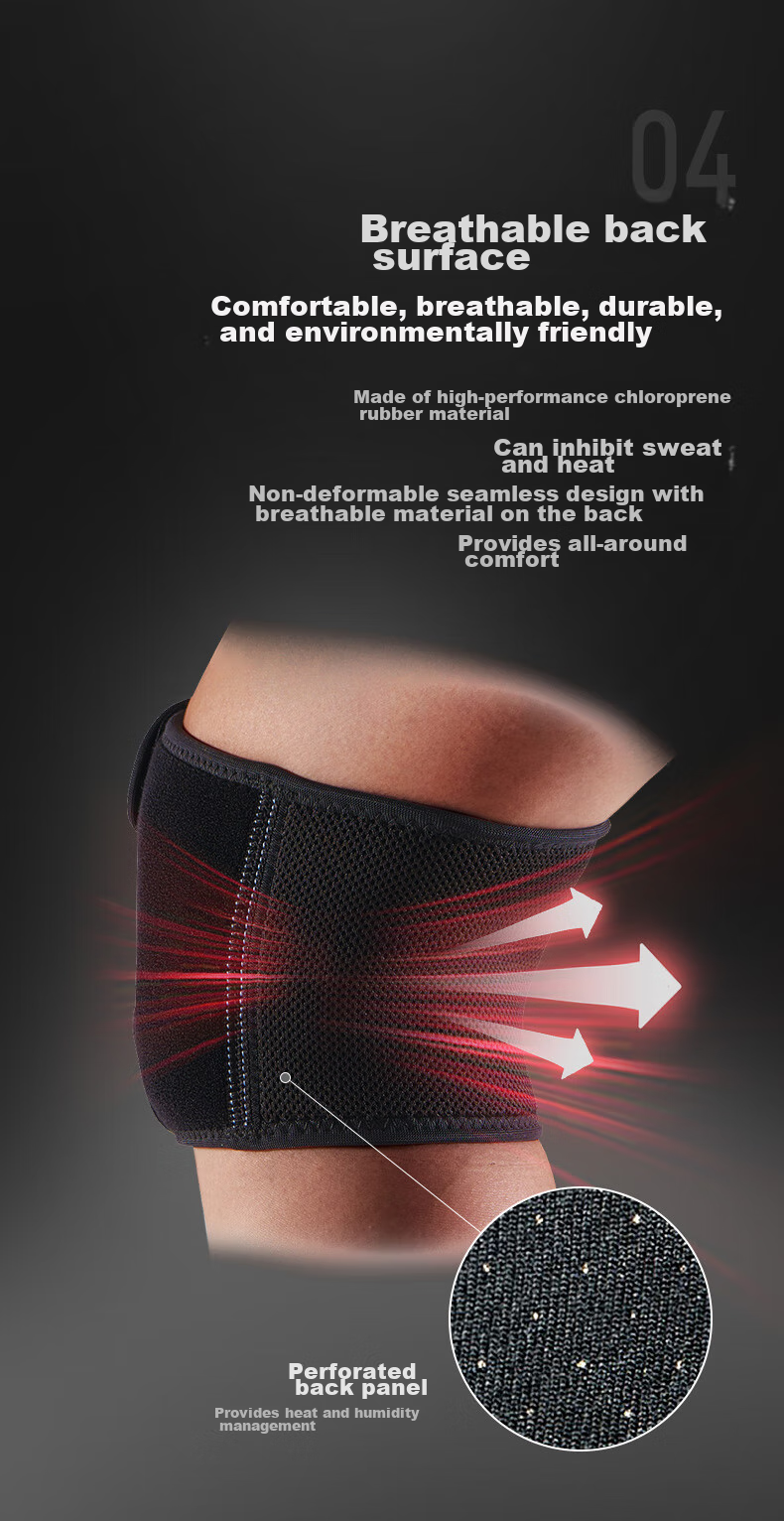 McDavid Hiking Running Cycling Outdoor Sports Knee Support, Adjustable Basketball Protective Knee Brace, Size S/M 8