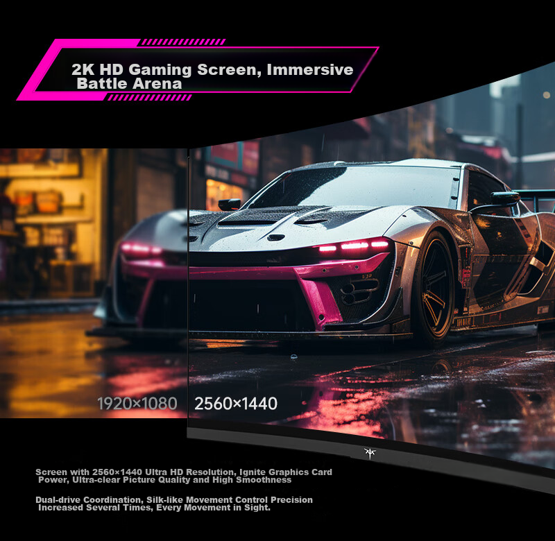 KTC 34-Inch Ultra-Wide 180Hz Curved Ultrawide Screen, 99% SRGB, Compatible with Switch 2 External, Height Adjustable Wall-Mounted Gaming Monitor, H34S17-2 4