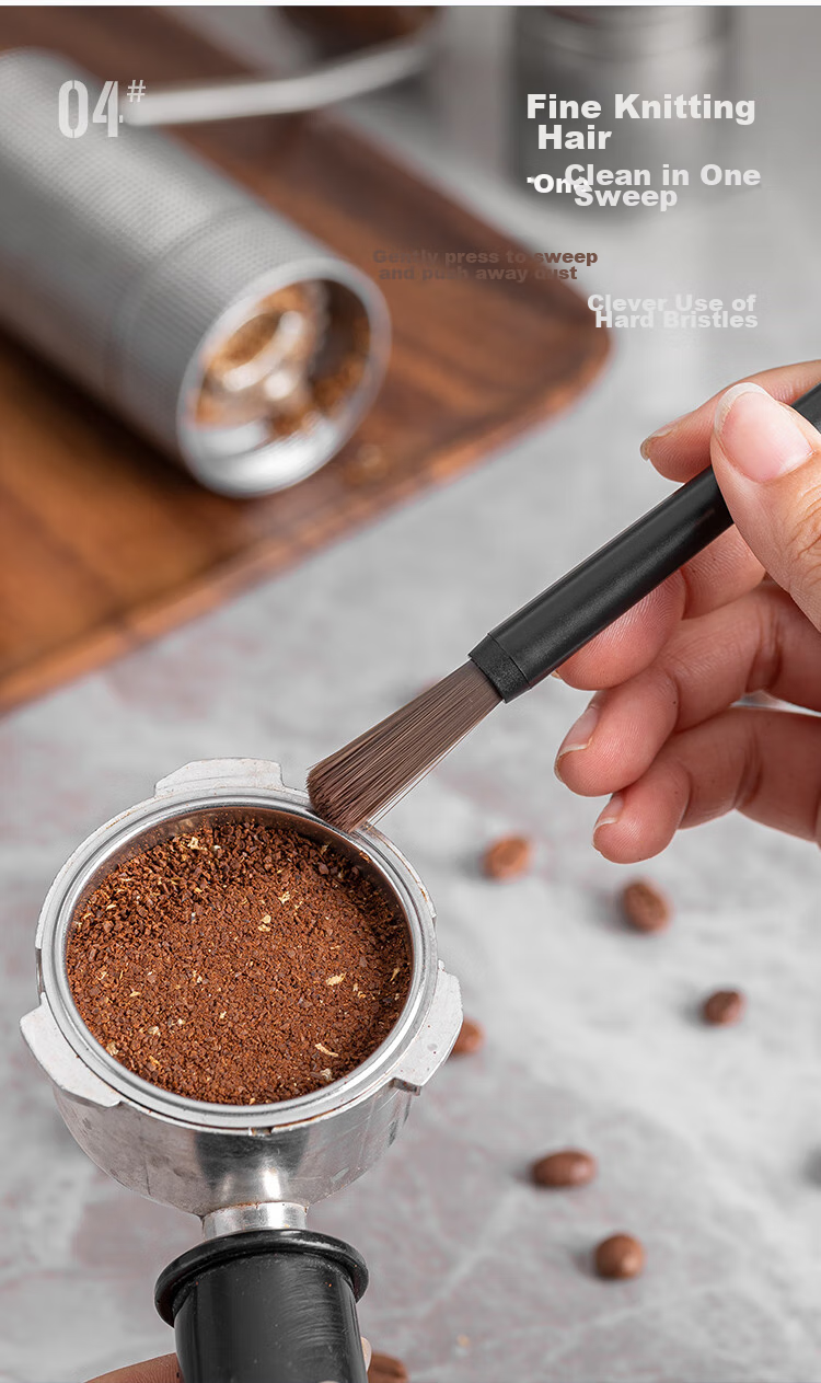 Banwushenghuo Coffee Brush, Grinder Cleaning Brush, Coffee Machine Cleaning Brush, Coffee Powder Cleaning Brush, Coffee Accessories Cleaner 7