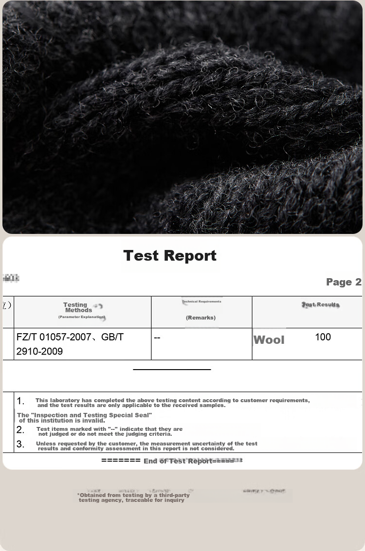 JIUMU 100% Wool Warm Gloves for Men, Winter Thickened Cold-Proof Touchscreen Compatible Knitted Woolen Gloves 5